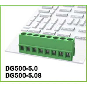 Blok Terminal PCB Plug-in 2-12 Pin Screwed 5.08mm