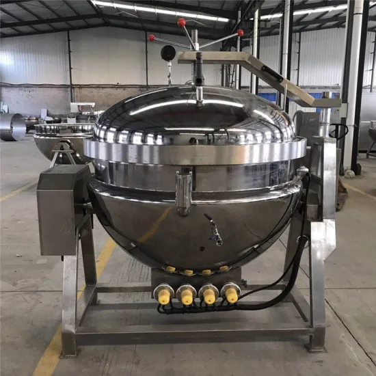 vacuum large commercial cooking pots