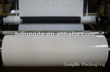 clear plastic bag on roll