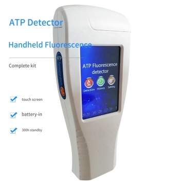 Hand-Held ATP Fluorescence Detector for Microbial Food Residue and Surface Cleanliness