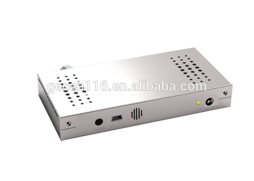 Gecen silver mini digital satellite receiver DVB-S2 set top box
