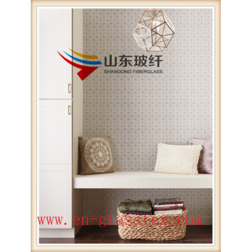 Grade A Flame Resistent Wallcovering Fiberglass Fabrics