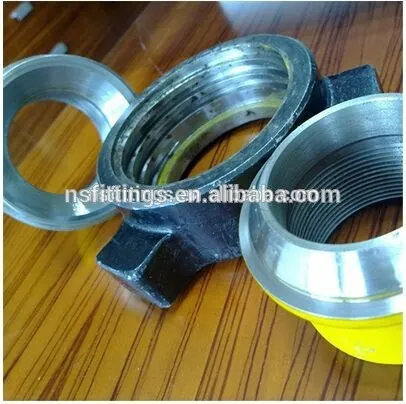 High pressure pipe fittings stainless steel fmc weco figure 200/206/400 hammer union for oil drilling