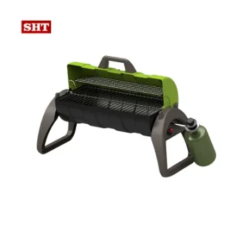 Cheap Stainless Steel Foldable Gas or Charcoal Fuel Gas Homemade Barbecue Grill Design for Home