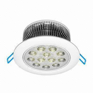 12-piece LED Downlight in Cree Type, 12W Power