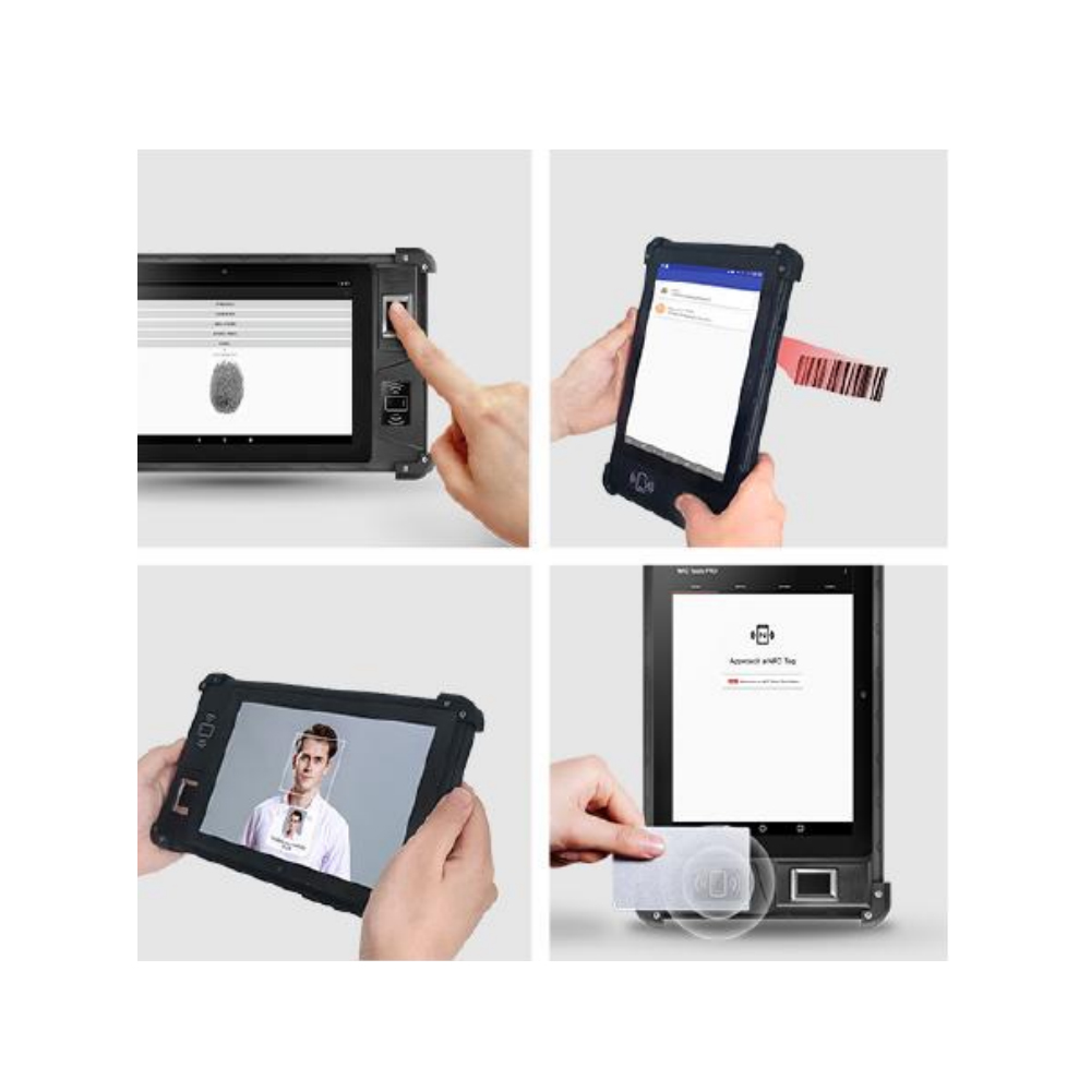 Ručni biometrijski tablet zaslona zaslona osjetljiv na dodir