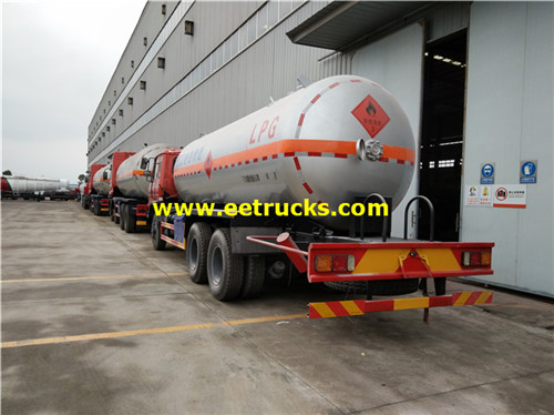 5000 غالون 10ton LPG Delivery Tanker Trucks