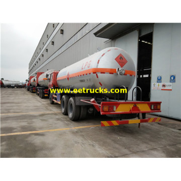 5000 galones 10ton LPG camiones cisterna de entrega