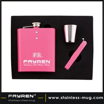 7OZ Stainless steel hip flask water bottle