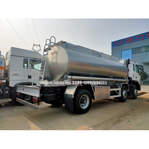 JAC (GALLOP) 6X2 20,000liters Stainless Steel Fuel Tank Truck