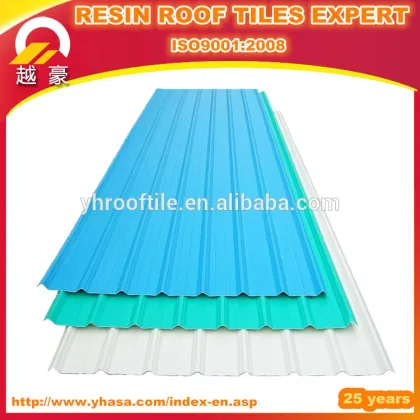 lightweight bricks material pvc roof tile