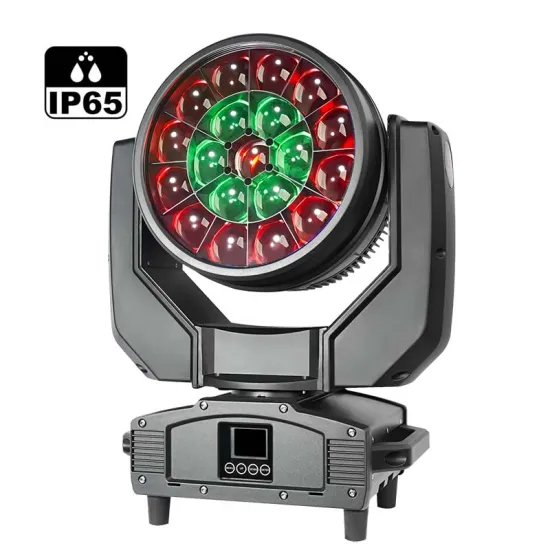 Outdoor Waterproof RGBW 4in1 DMX 512 IP65 Moving Head Light