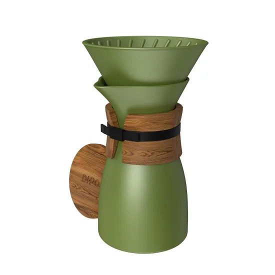 Ceramic Pour Over Coffee Dripper Set with Coffee Pot - DHPO New Arrival