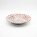 Neues Design Boho -Stil Küchen Reissuppe Keramikschale Set