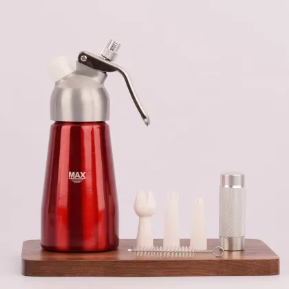 Custom Logo 250ml Aluminum Whip Cream Dispenser