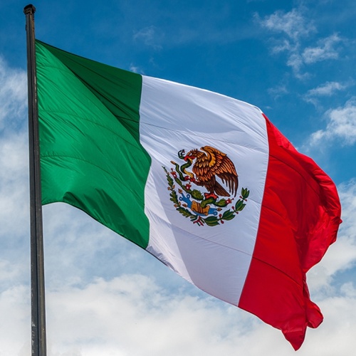 Stock 3X5ft Polyester National Country Mexico Flag