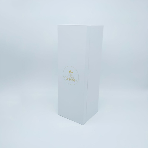 White Anniversary Ceremony Couples Wedding Wine Box