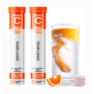 Sugar Free Vitamin Low Calorie Support Daily Vitamin Supplement Immune Support Vitamin C Effervescent Tablets