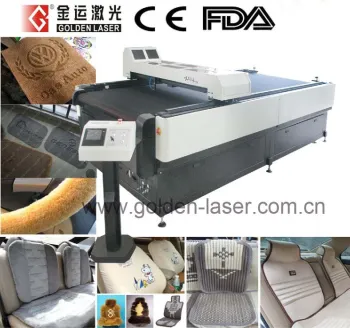CNC Laser Machine for Cutting Leather / Vinyl / Wool Car Seat Cover