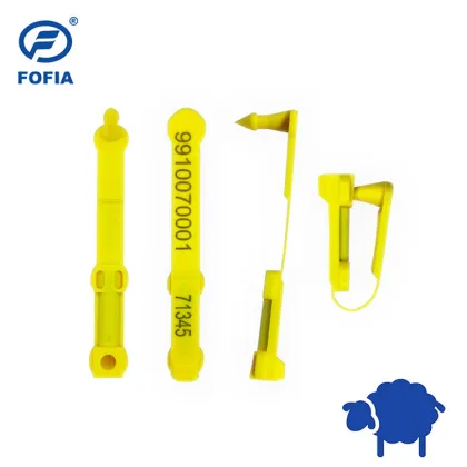 Electronic Waterproof One-piece RFID Sheep Tag 134.2khz