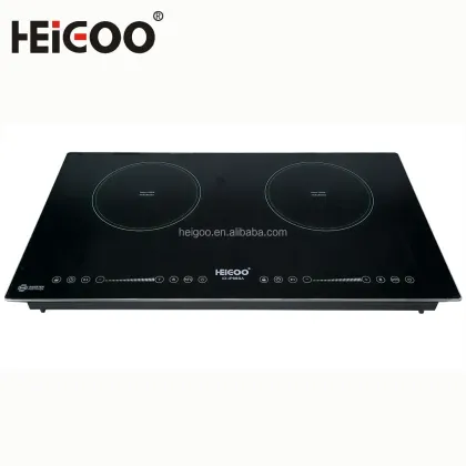 Double Burner Electric Induction Cooktop with Child Lock