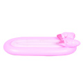 Pink bow pool swimming float inflatable air bed