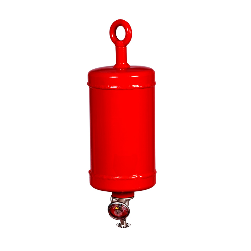 Hanging fire extinguisher