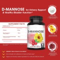 D-Mannose Capsules Cranberry Fruit Powder Fast Detox Flush