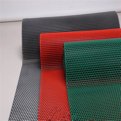 PVC waterproof antislip hexagon floor mat