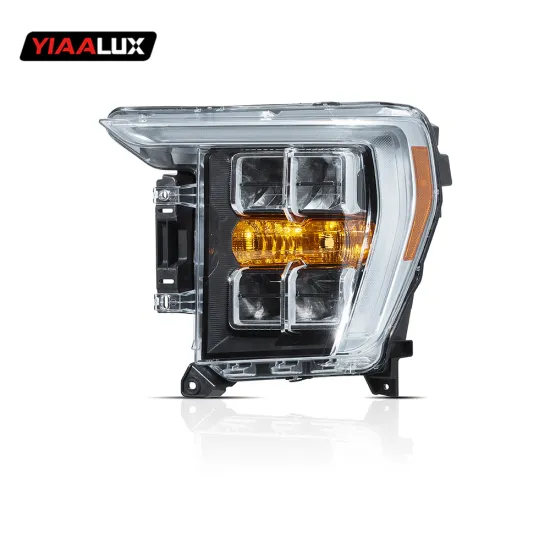 Yiaalux Full LED Headlights with Sequential Turn Signal for Ford F150 (2021-2023)
