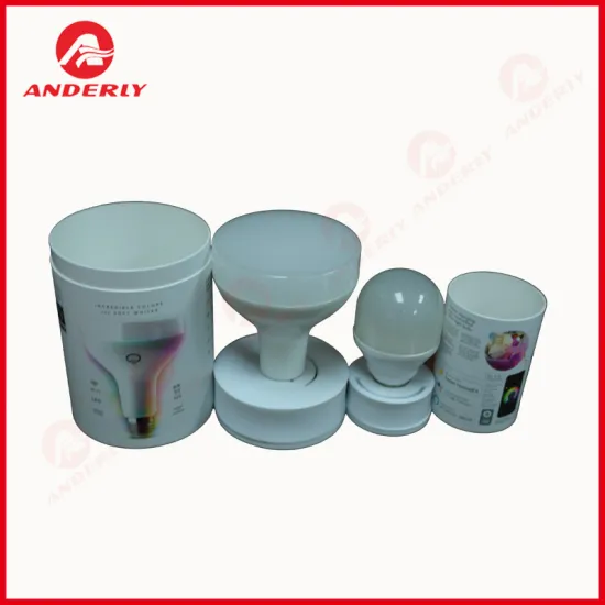 Light Bulb Paper Packaging Tube With EVA