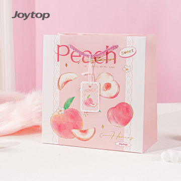 Joytop Wholesale Peach Collection Gift Bags - Large Size for Birthdays and Holidays