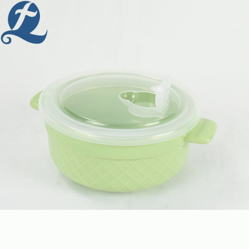 Hot sale low price relief binaural soup pots