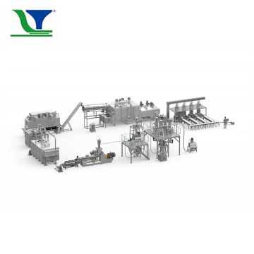 Automatic Corn Flakes double screw extruder