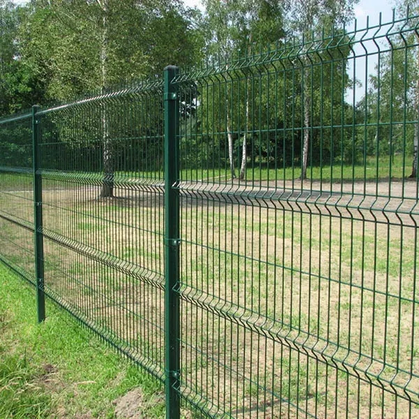 Galvanized welded wire mesh fence