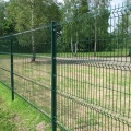 Galvanized welded wire mesh fence