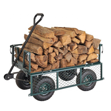 2024 New Style Garden Trolley Cart with 4 Wheels