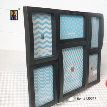 Injection photo frame with 6 openings