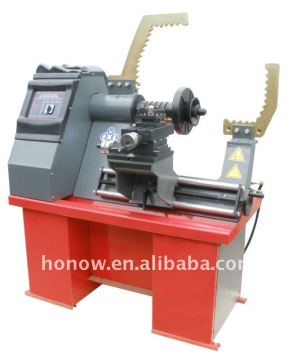 RIM STRAIGHTENING MACHINE With LATHE System