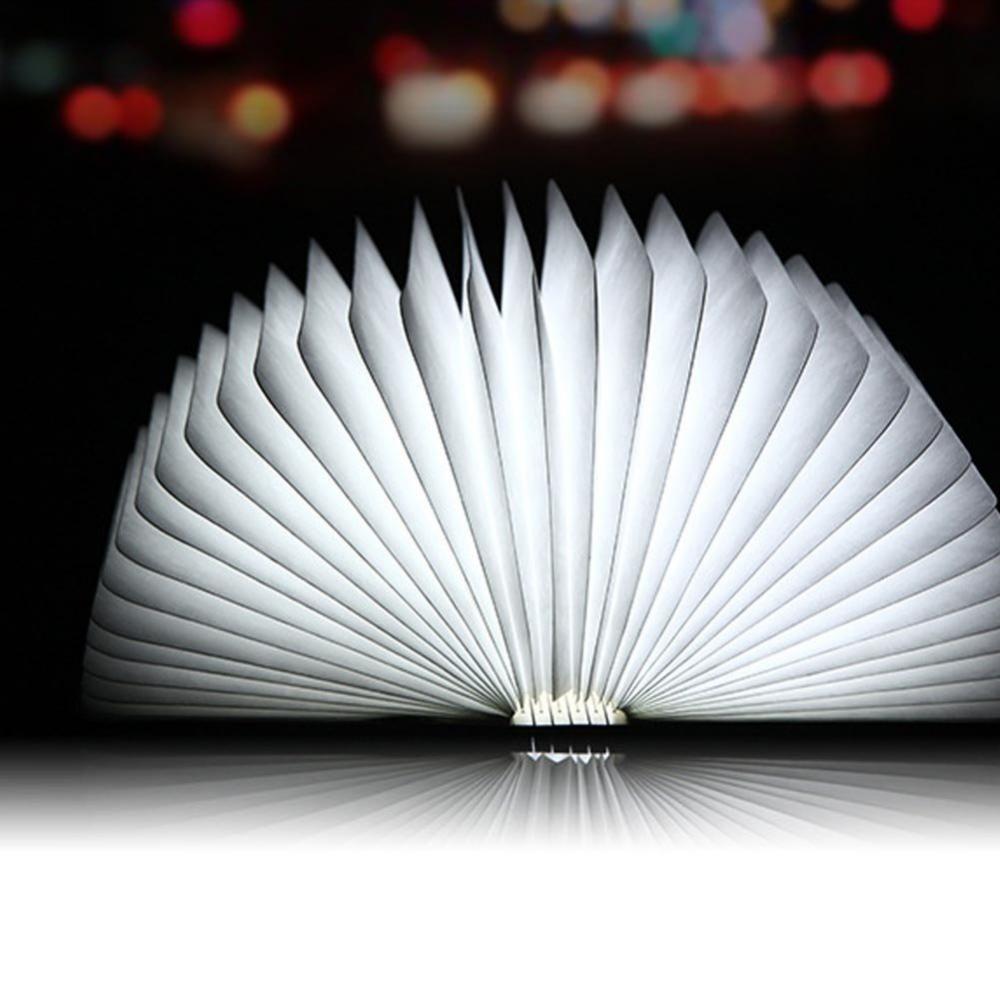 Folding Book Light with USB Charging Port