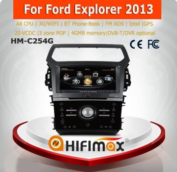 Hifimax car dvd GPS for Ford Explorer 2013 WITH A8 CHIPSET DUAL CORE 1080P V-20 DISC WIFI 3G INTERNET DVR