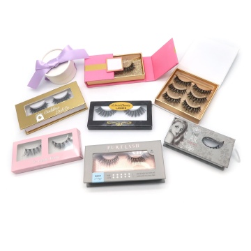 Luxury 3D Mink Effect Lashes and Eyelashes Storage Packaging Box