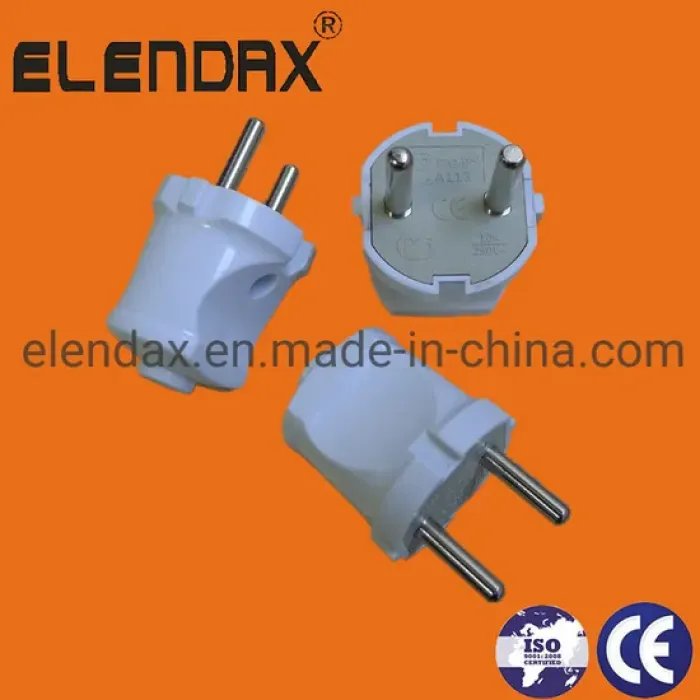 Steker Listrik 2 Pin Gaya Eropa (P8052)