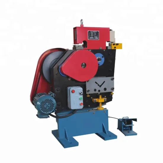 cnc hydraulic punching shearing steel angle bar machine