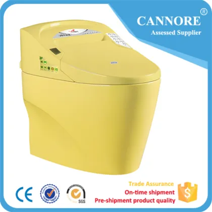 Bathroom Ceramic Intelligent Automatic Flush Sanitary Ware Smart Toilet