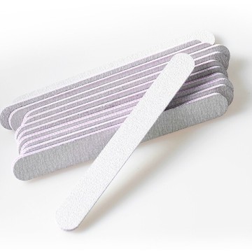 Reusable Double Sided Emery Board Nail Files - Professional Styling Tools for Home and Salon Use (100/180 Grit)