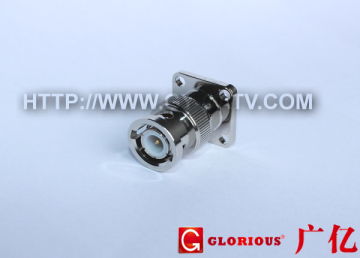 BNC Female Connector with Flange