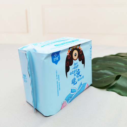 Cheap Sanitary Napkin Organic Cotton Anion Biodegradable Women Sanitar