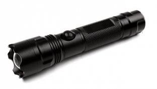 1800 Aluminum Single Aa Battery Led Flashlight Jw035141-q3 For Gifts