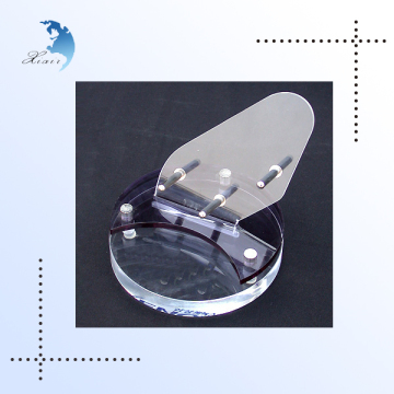 high quality best design plastic display acrylic coin case